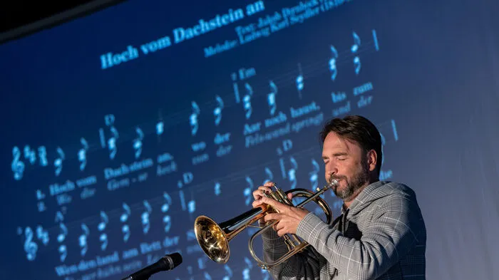 Die Grazer Formation Studio Percussion mit ihrer Variation der steirischen Landeshymne