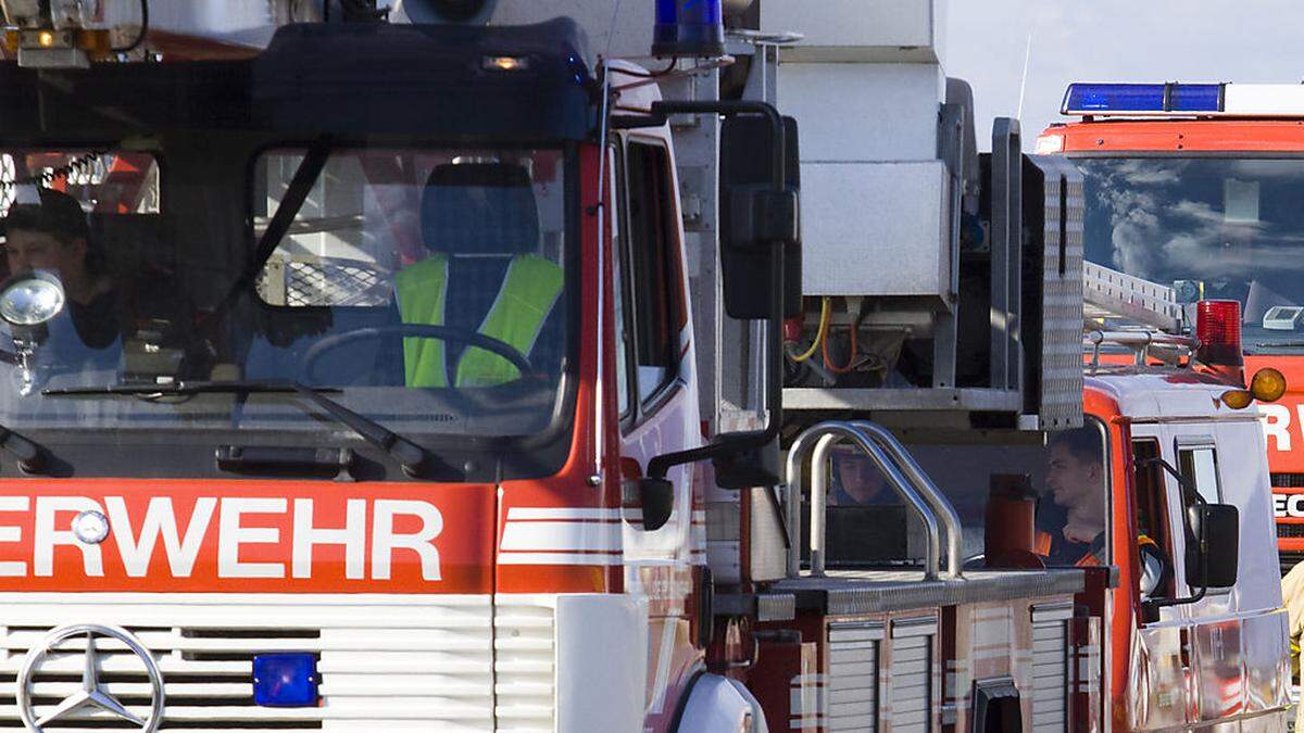 Großeinsatz der Feuerwehren