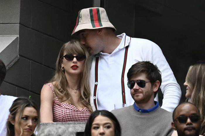 Taylor Swift und ihr Freund Travis Kelce 