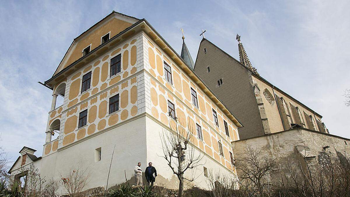 Das Prälatenhaus am Straßengler Kirchberg