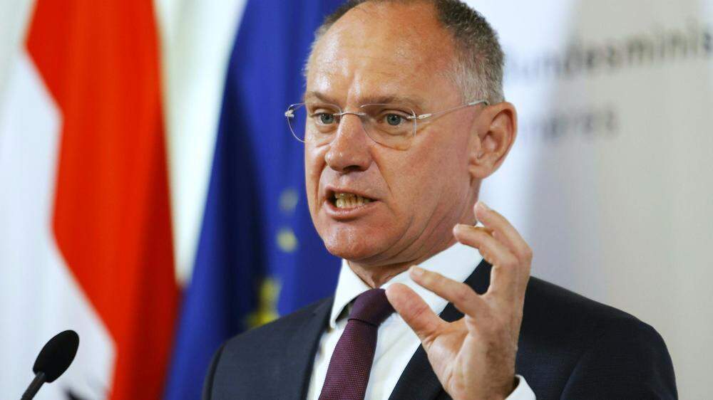 Innenminister Gerhard Karner (ÖVP)