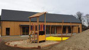 Das Kinderzentrum Mureck kurz vor der Eröffnung vor drei Jahren