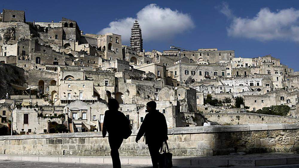 Matera, geschichtsträchtige 60.000-Einwohner-Stadt in Süditalien