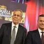 Alexander Van der Bellen und Norbert Hofer bei der BP-Wahl 2016