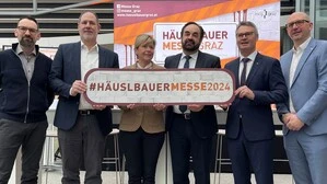 Edwin Grein, Helmut Sechser, Doris Enzenberger-Gasser, Armin Egger, Rainer Stelzer, Christian Huber (von links)