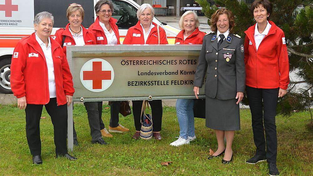Brigitte Pekastnig (Zweite von rechts) war maßgeblich am Aufbau des Besuchsdienstes beteiligt
