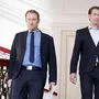 Fleischmann (re.) mit dem damals neu bestellten ÖVP-Chef Sebastain Kurz 2017