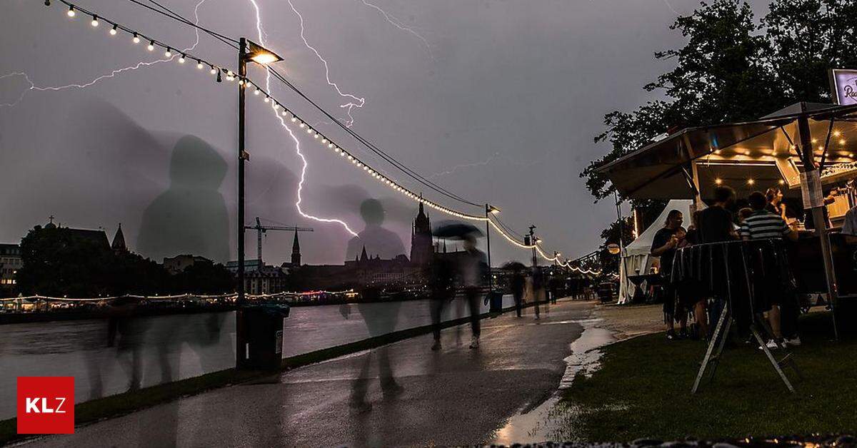 Unwetter In Deutschland: Zwei Verletzte Bei Blitzeinschlag