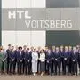 Die erfolgreiche Maturantin und die erfolgreichen Maturanten der HTL Voitsberg