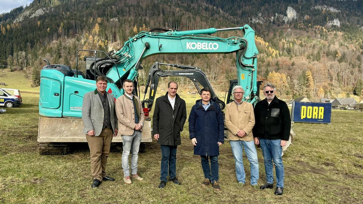 Die Bürgermeister der Gesundheitsregion Grimmingland und die Primare der Krankenhäuser Schladming sowie Rottenmann-Bad Aussee