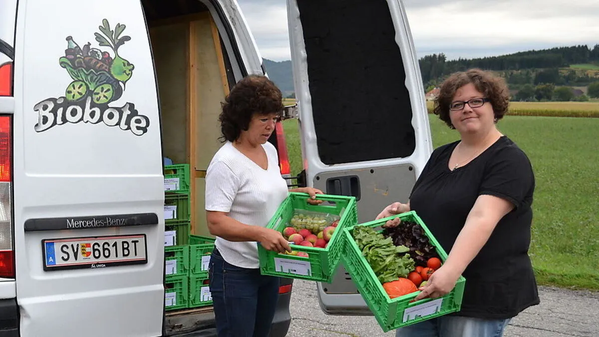 Die Initiative lud zum Infoabend und möchte wie der „Biobote“ in Kappel am Krappfeld, der von der Familie Löschenkohl betrieben wird, einen Lieferservice mit Bioprodukten ins Leben rufen 
