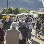 Viele Besucher beim alternativen Programm zum St. Veiter Wiesenmarkt
