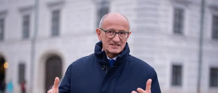 Der Vorsitzende der Landeshauptleute-Konferenz Anton Mattle (ÖVP).