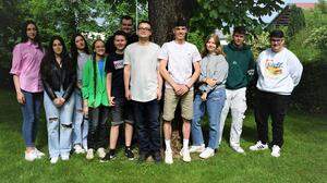 Elf Schülerinnen und Schüler der HAK Voitsberg nahmen bei &quot;Schüler machen Zeitung&quot; teil