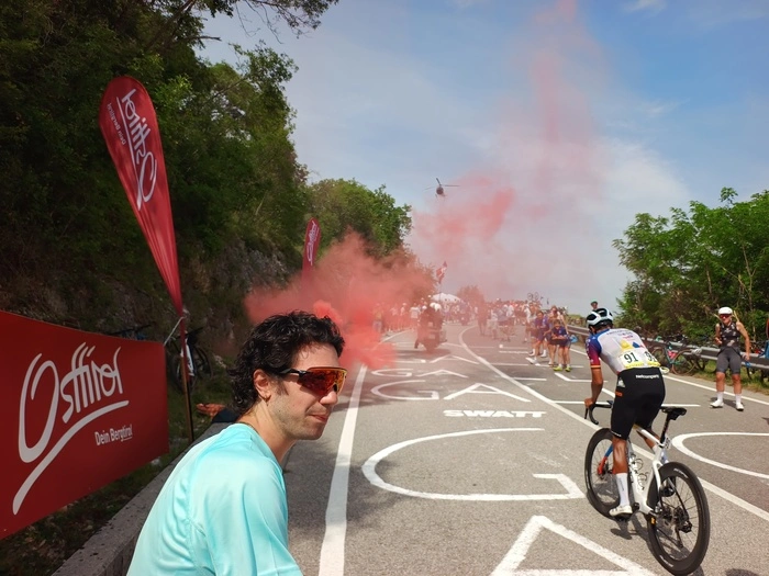 Die Osttirol-Banner waren auch beim diesjährigen Giro d’Italia kaum zu übersehen