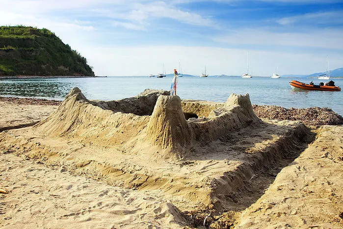 Die kleine Insel Susak hat mit dem rund 100 Meter langen Strand Bok ein Kleinod zu bieten.