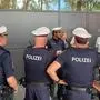 Einsatzbesprechung der Polizei am Ring