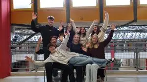 Die HLW Deutschlandsberg freut sich über ihr Recherche-Thema | Die HLW Deutschlandsberg freut sich über ihr Recherche-Thema