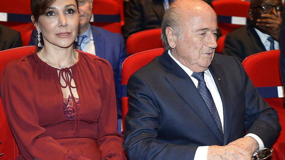 Seit 2013 ist Joseph Blatter mit Linda Gabrielian liiert