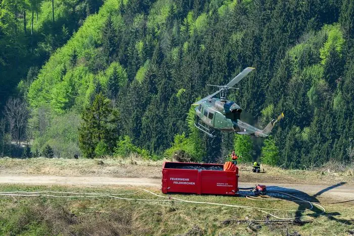 Hubschrauber von Bundesheer (Bild) und Innenministerium werden regelmäßig angefordert