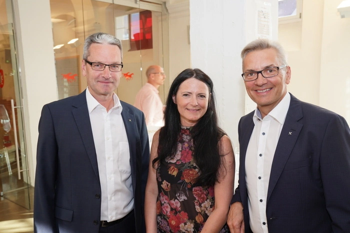 Wilfried Pirker, Kleine Zeitung-Redakteurin Nicole Kari und Gernot Kircher