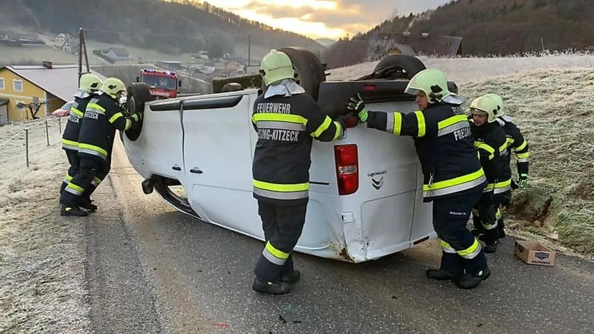 Die Feuerwehr Fresing-Kitzeck war im Einsatz
