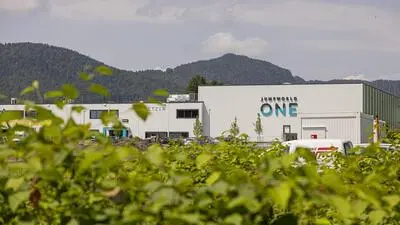 Jumpworld ONE Baustelle Hallenbad Südring Klagenfurt Juli 2023