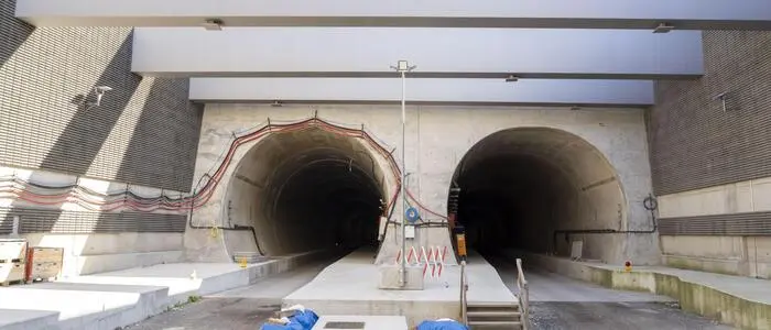 Von Mürzzuschlag aus wird der Semmering-Basistunnel derzeit technisch ausgestattet