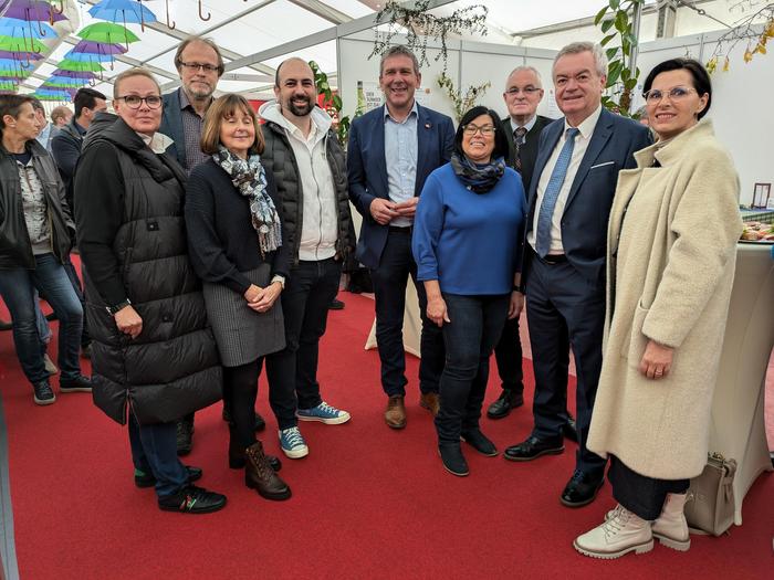 Bei der Eröffnung der Messe waren zahlreiche Gäste und namhafte Persönlichkeiten vor Ort