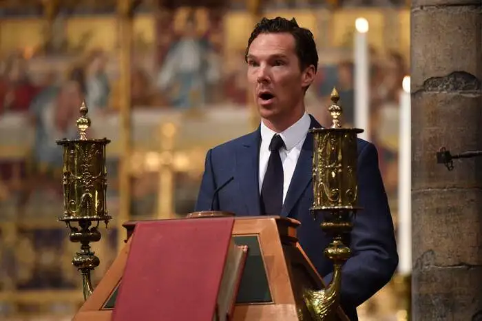 Der britische Schauspieler Benedict Cumberbatch 