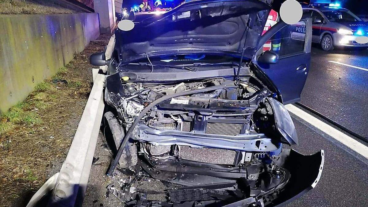 Der Unfall forderte vier zum Teil schwer Verletzte