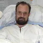 Theo Kelz stellte sich nach der Transplantation im März 2000 der Presse 