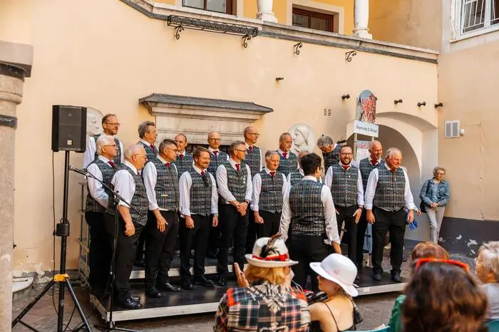 Alle Akteurinnen und Akteure teilen ihre Leidenschaft für das Singen mit dem Publikum