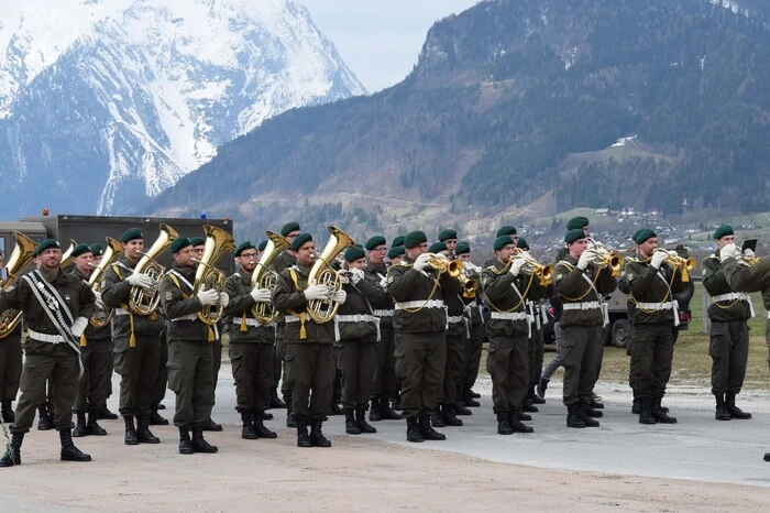 Die Militärmusik Steiermark sorgte für die musikalische Umrahmung