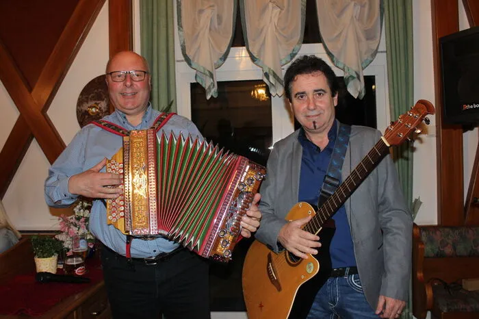 Das "Gösselsdorfer Trio" - dieses Mal nur zu zweit