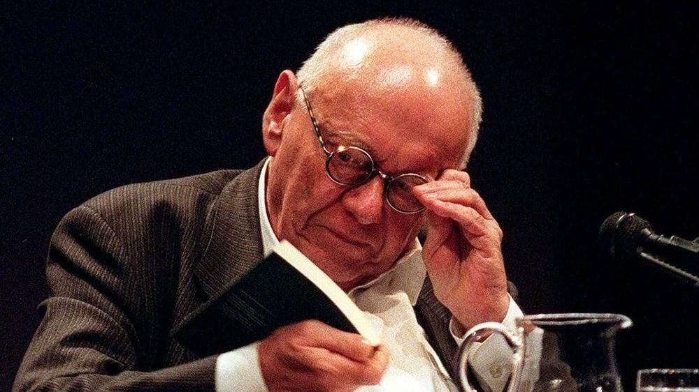 Der im Jahr 2000 verstorbene Dichter Ernst Jandl