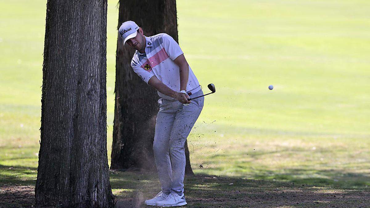 Bernd Wiesberger hatte am zweiten Tag hart zu kämpfen