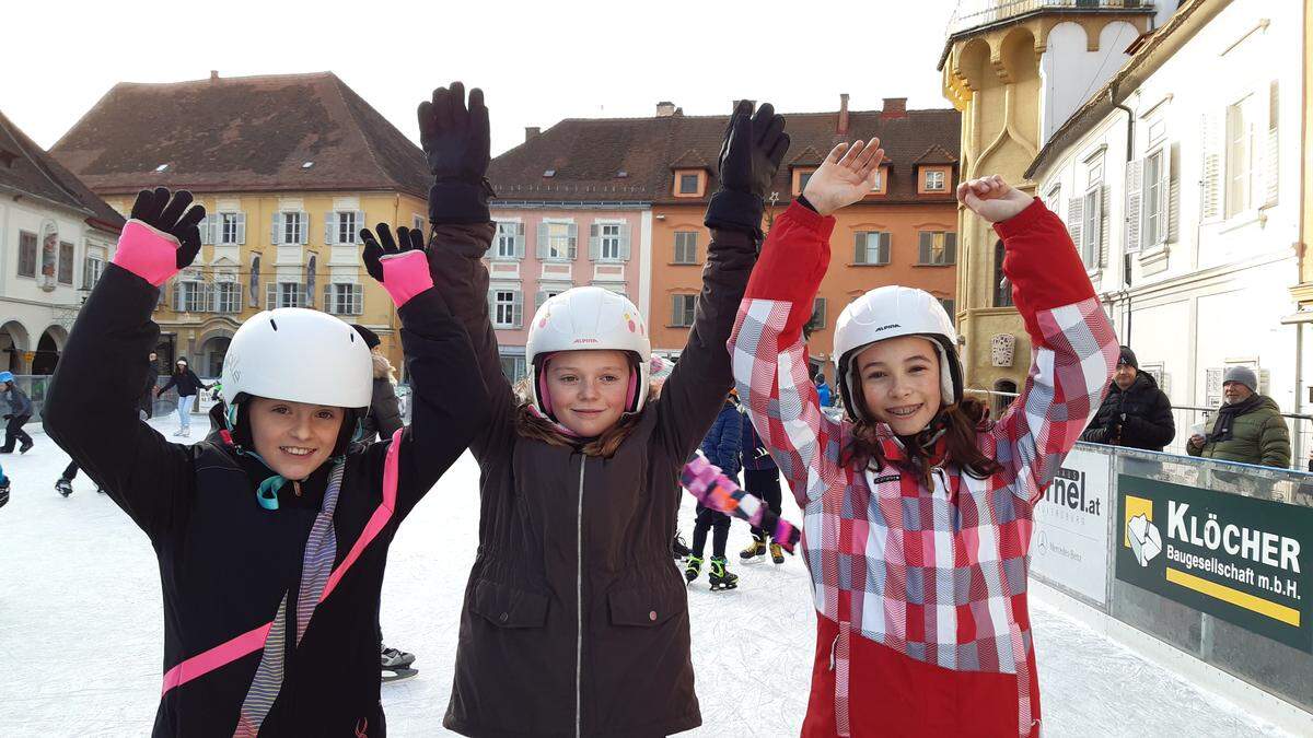 Das vorweihnachtliche Programm im Bezirk scheint gesichert – in der Kurstadt Bad Radkersburg öffnet der Eislaufplatz wieder seine Pforten