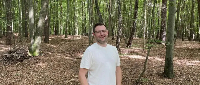 Philipp Janitsch lebt seit elf Jahren mit Multipler Sklerose. Im Wald findet der Bad Gleichenberger Ruhe