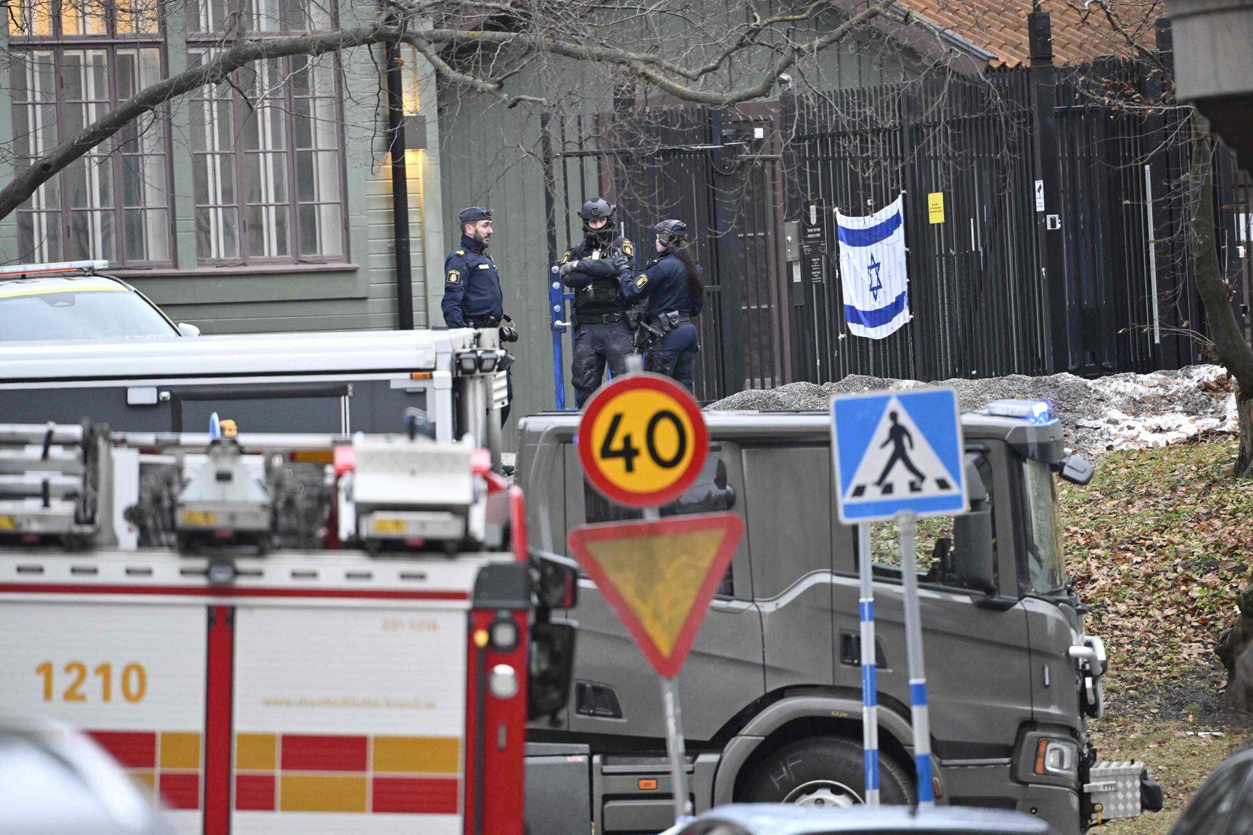 In Stockholm  | Gefährliches Objekt vor israelischer Botschaft gefunden