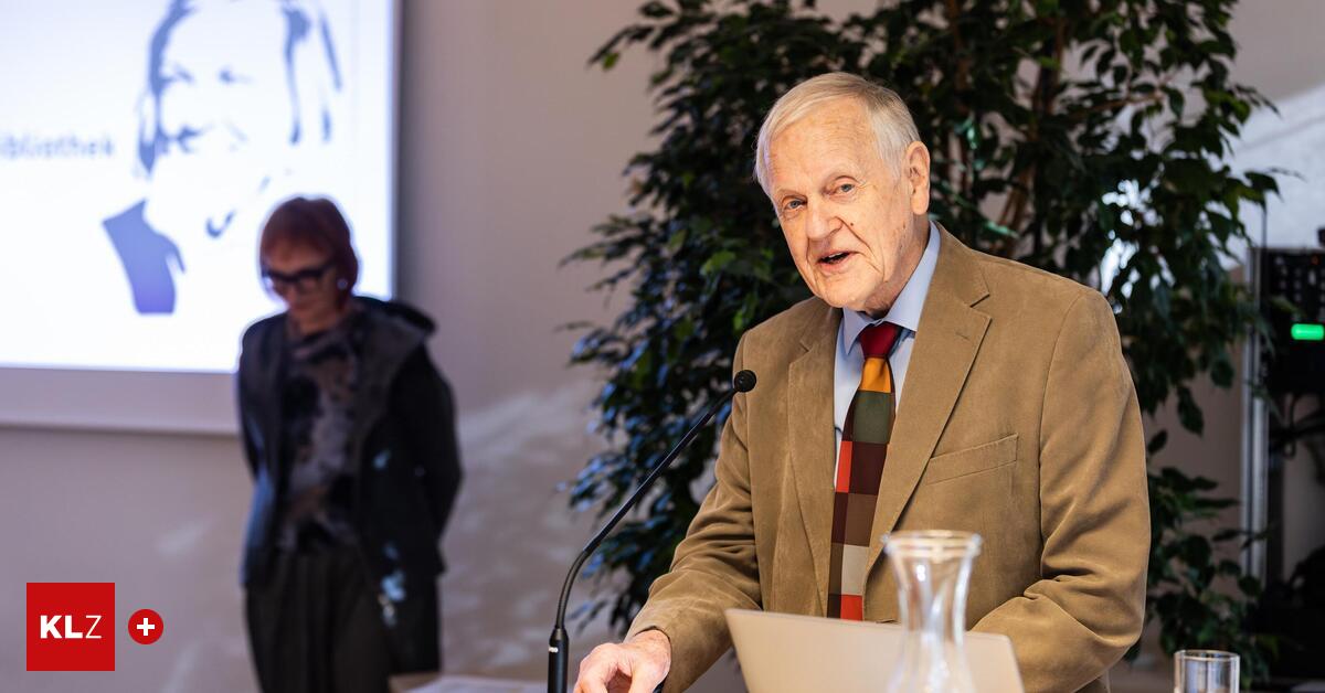 Bachmann-Bibliothek an der Universität Klagenfurt eröffnet