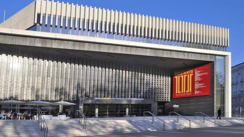 Das Musiktheater, eine der Spielstätten des Landestheaters Linz