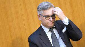 Magnus Brunner | Finanzminister Magnus Brunner am Dienstag im Nationalrat