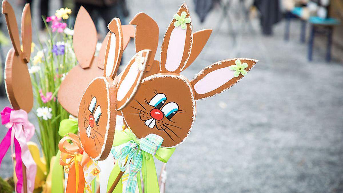 Der Osterhase wird dem Ostermarkt auch heuer keinen Besuch abstatten.