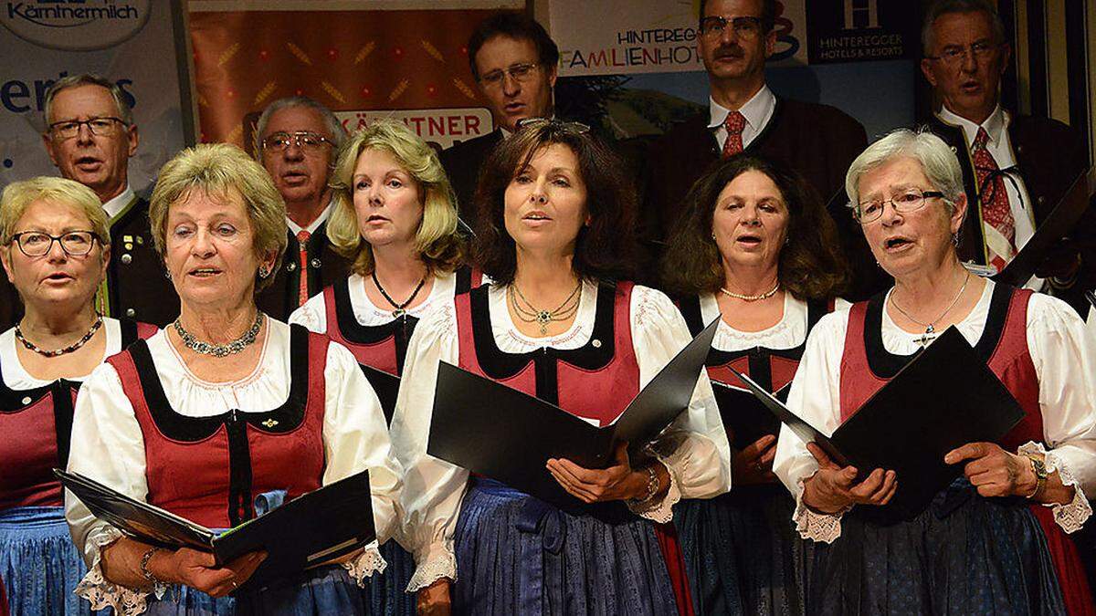 Der A-Capella-Chor Villach sang beim &quot;Fest der Stimmen&quot;