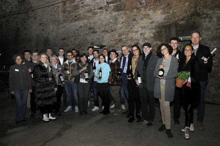 Beim ersten internationalen Wein-Event im Schloss Seggau konnten die Weine von insgesamt 16 Weingütern aus der Südsteiermark und Slowenien verkostet werden