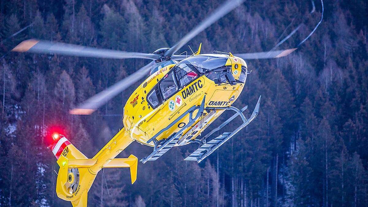 Die Verletzte wurde ins Krankenhaus Lienz geflogen