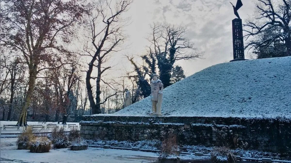 Winterliche Impressionen aus dem Stadtpark