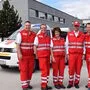 Thomas Fellner-Rattenberger (rechts) mit seinen Kollegen vom Notarztteam