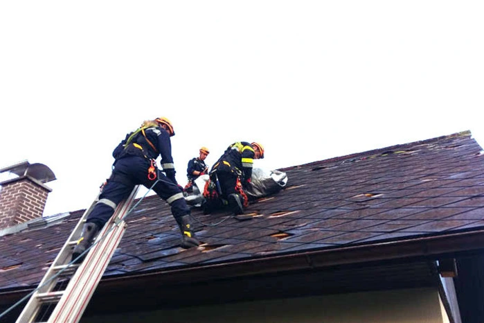 Die Feuerwehren halfen auch hier!